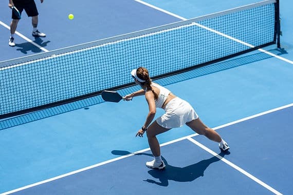 The Arena Club pickleball courts
