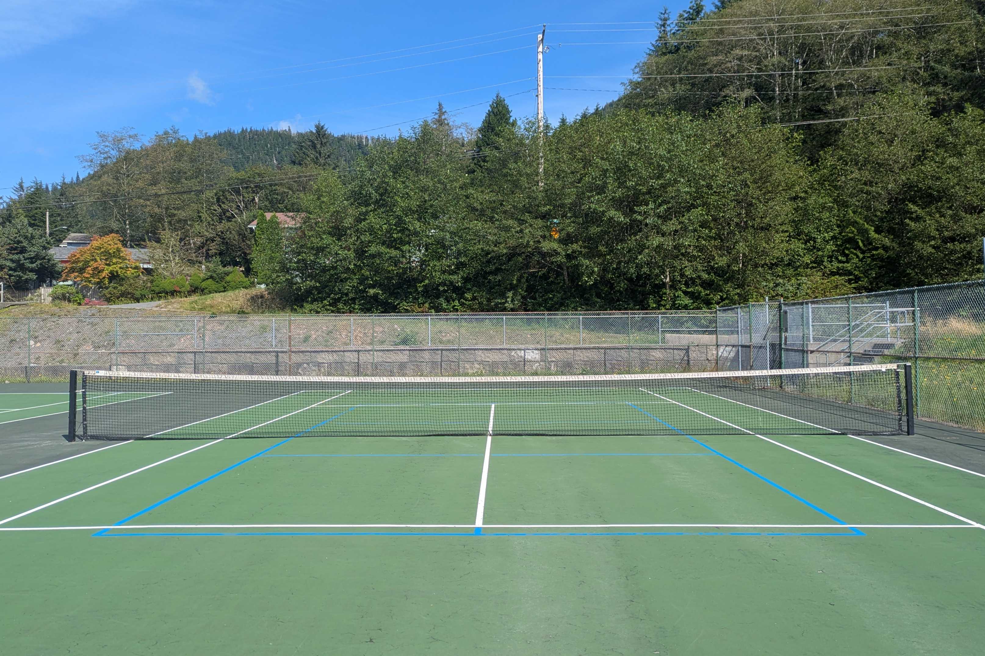 Ketchikan High School pickleball courts