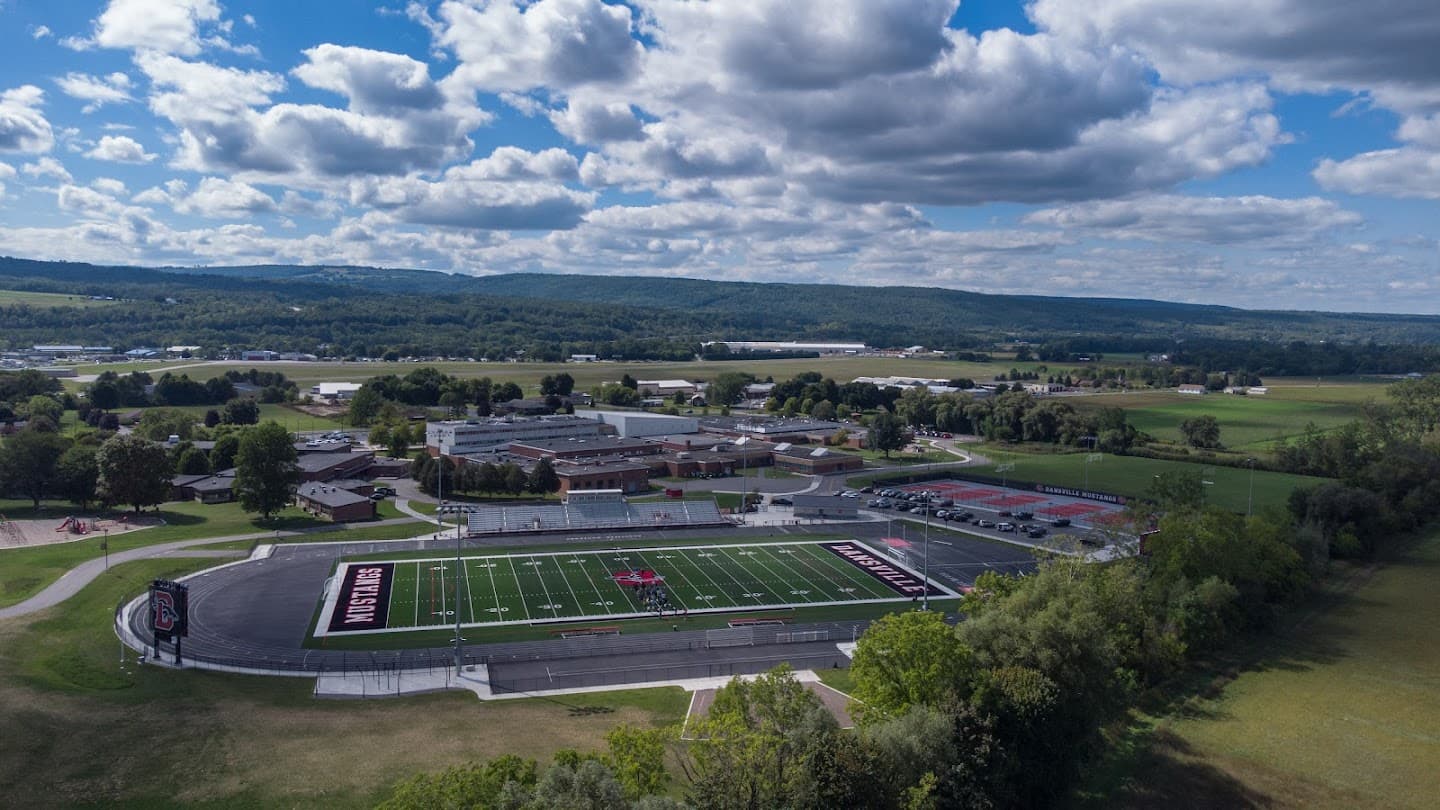 Dansville High School pickleball courts