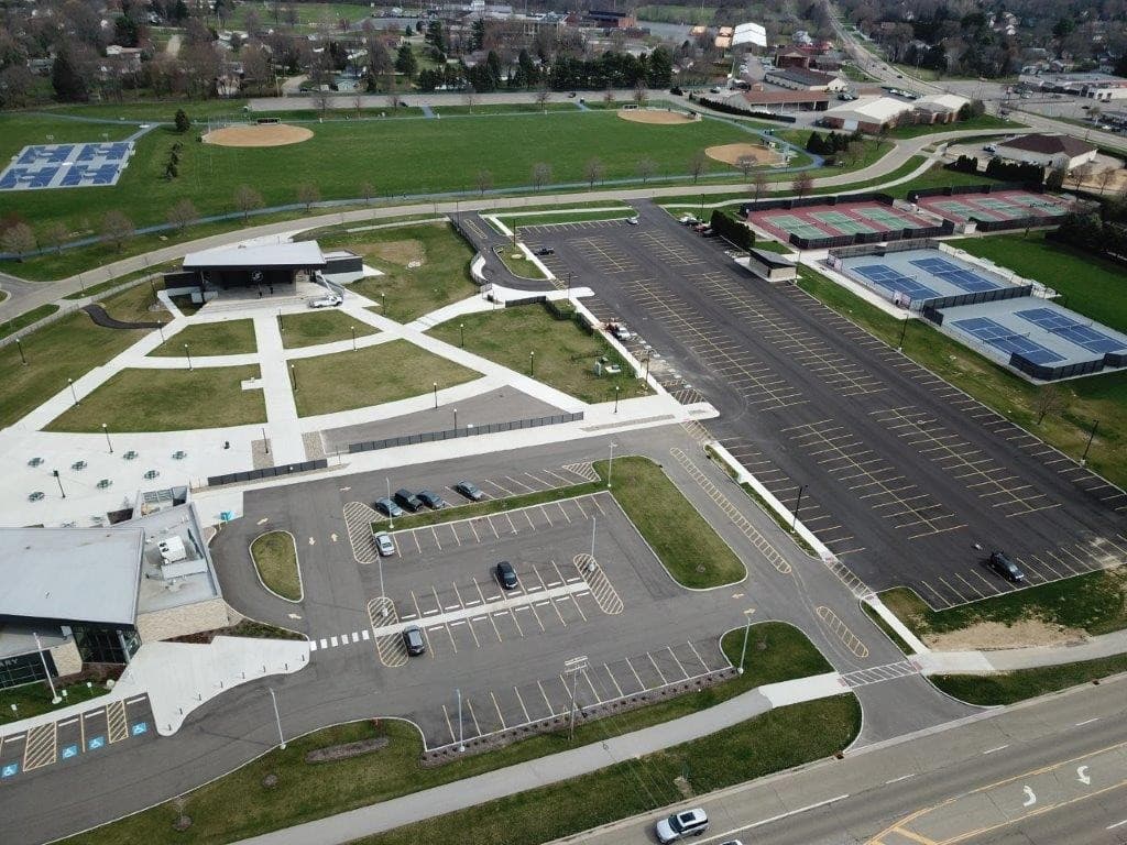Jackson Township North Park pickleball courts
