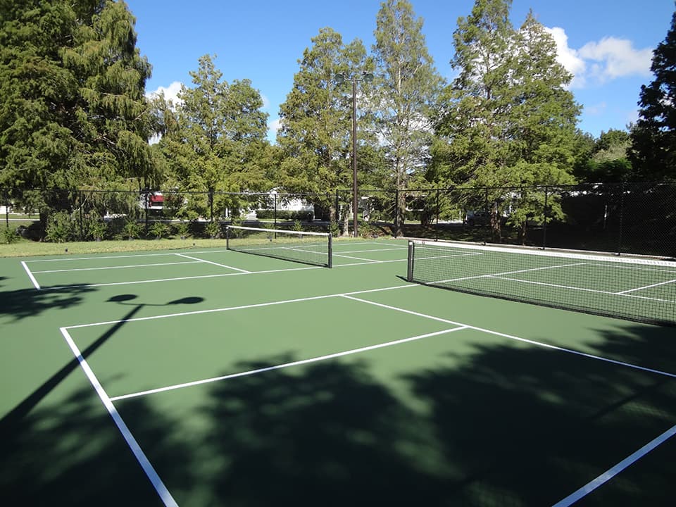 Island In The Sun pickleball courts