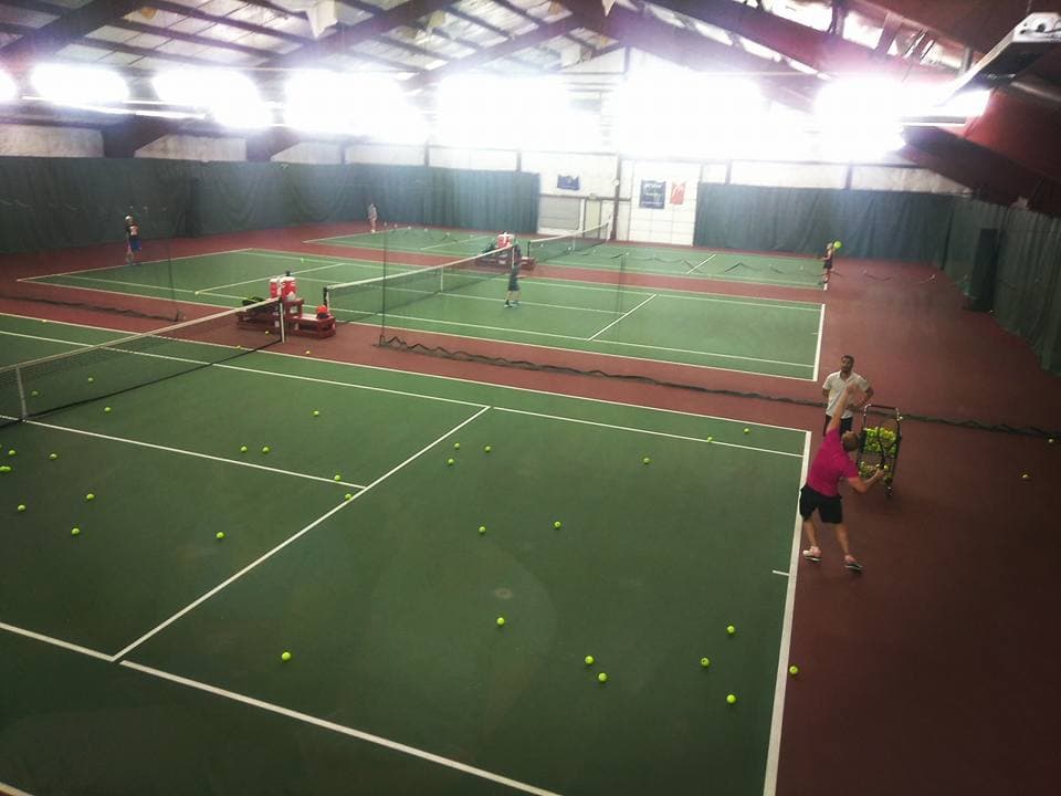 Infinity Sports and Racquet Club pickleball courts