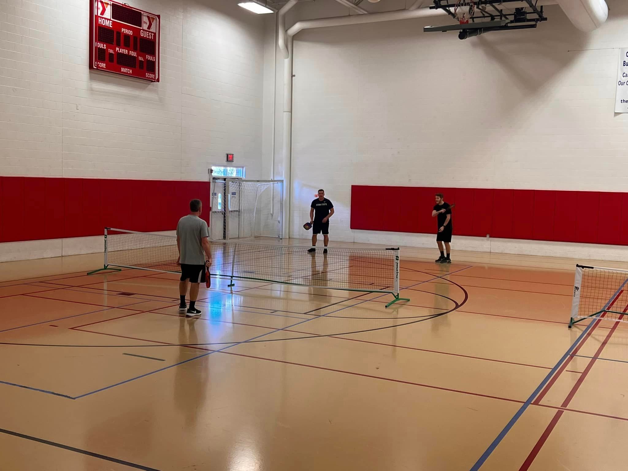Clearfield YMCA pickleball courts