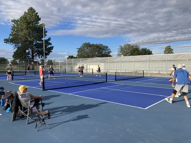 Central Park pickleball courts
