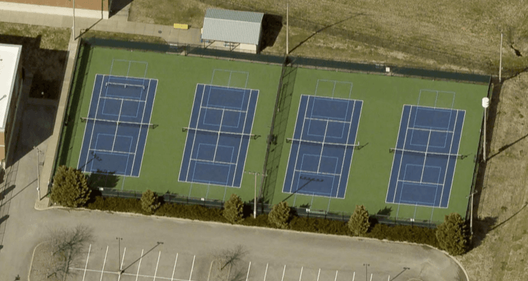 Longview Recreation Center At Spring Hill pickleball courts
