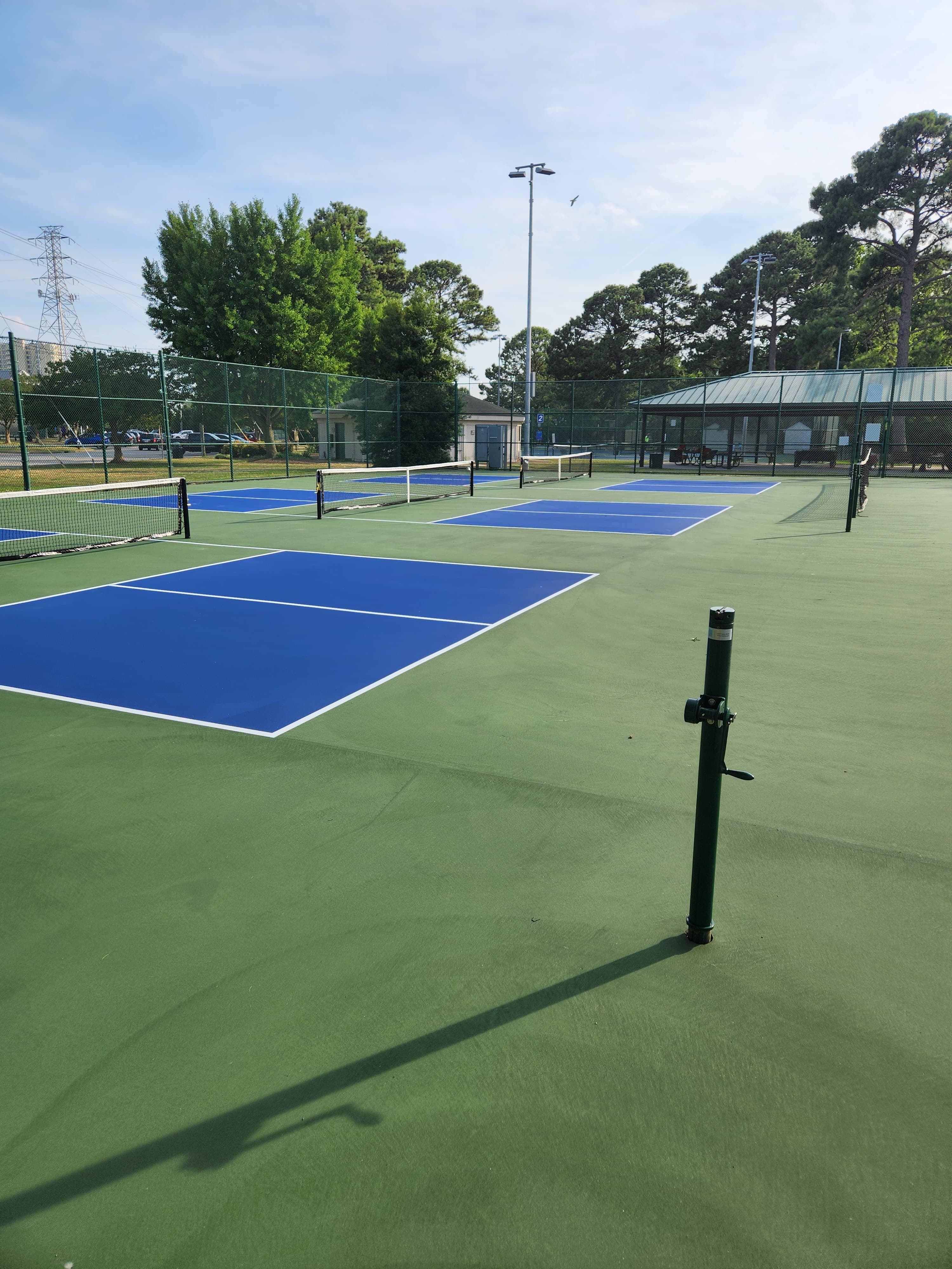 Huntington Park Tennis Center pickleball courts