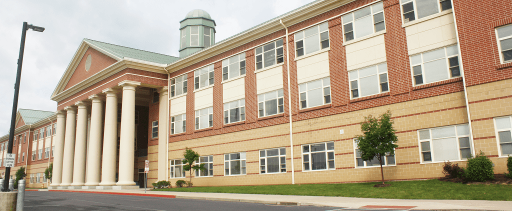 Mifflin County Middle School pickleball courts