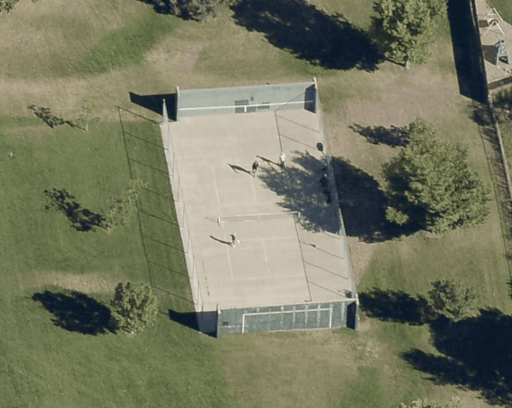 Beattie Elementary School pickleball courts
