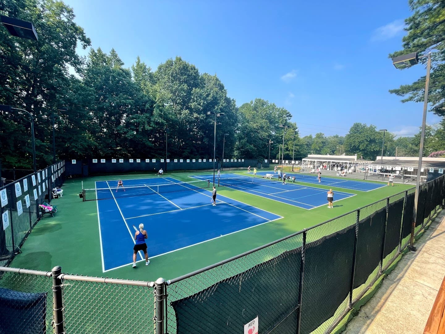 Kingsley Racquet and Swim Club pickleball courts