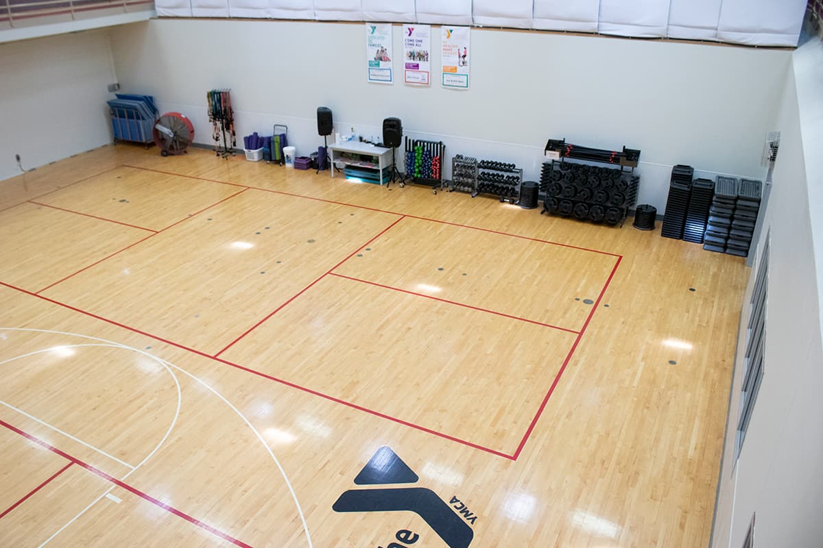 Sheridan County YMCA pickleball courts