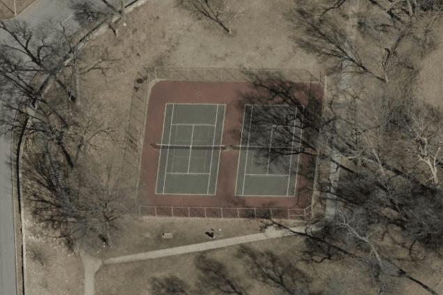 Hyde Park Tennis Courts pickleball courts