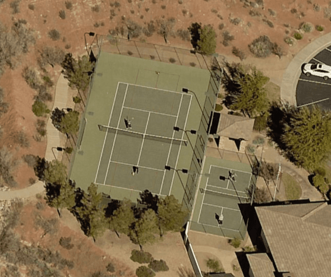 Coral Canyon Club Rec. Center pickleball courts