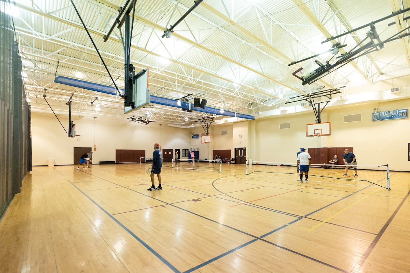 Langham Creek Family YMCA pickleball courts