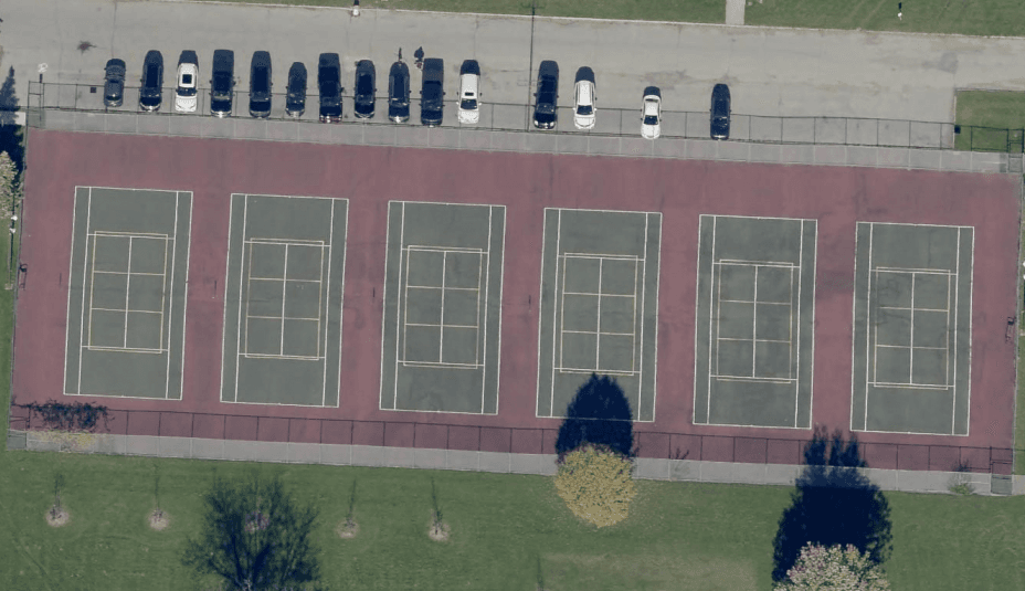 Hyde Park pickleball courts
