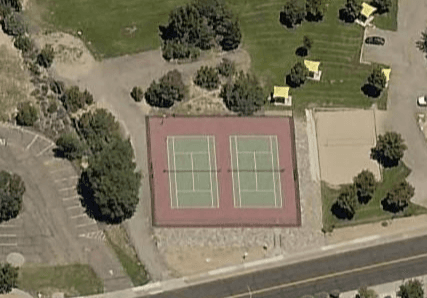 Rover Park pickleball courts