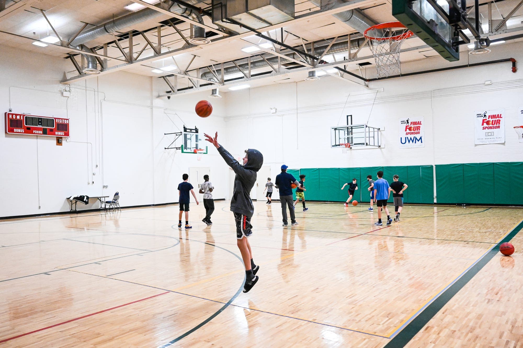 Hannah Community Center pickleball courts