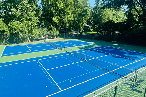 Lindmoor Woods Swim & Tennis Community Court pickleball courts