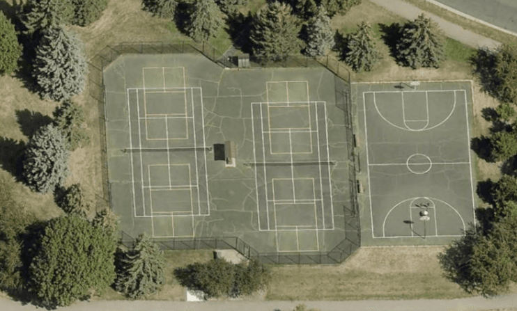 Sky Hill Park pickleball courts
