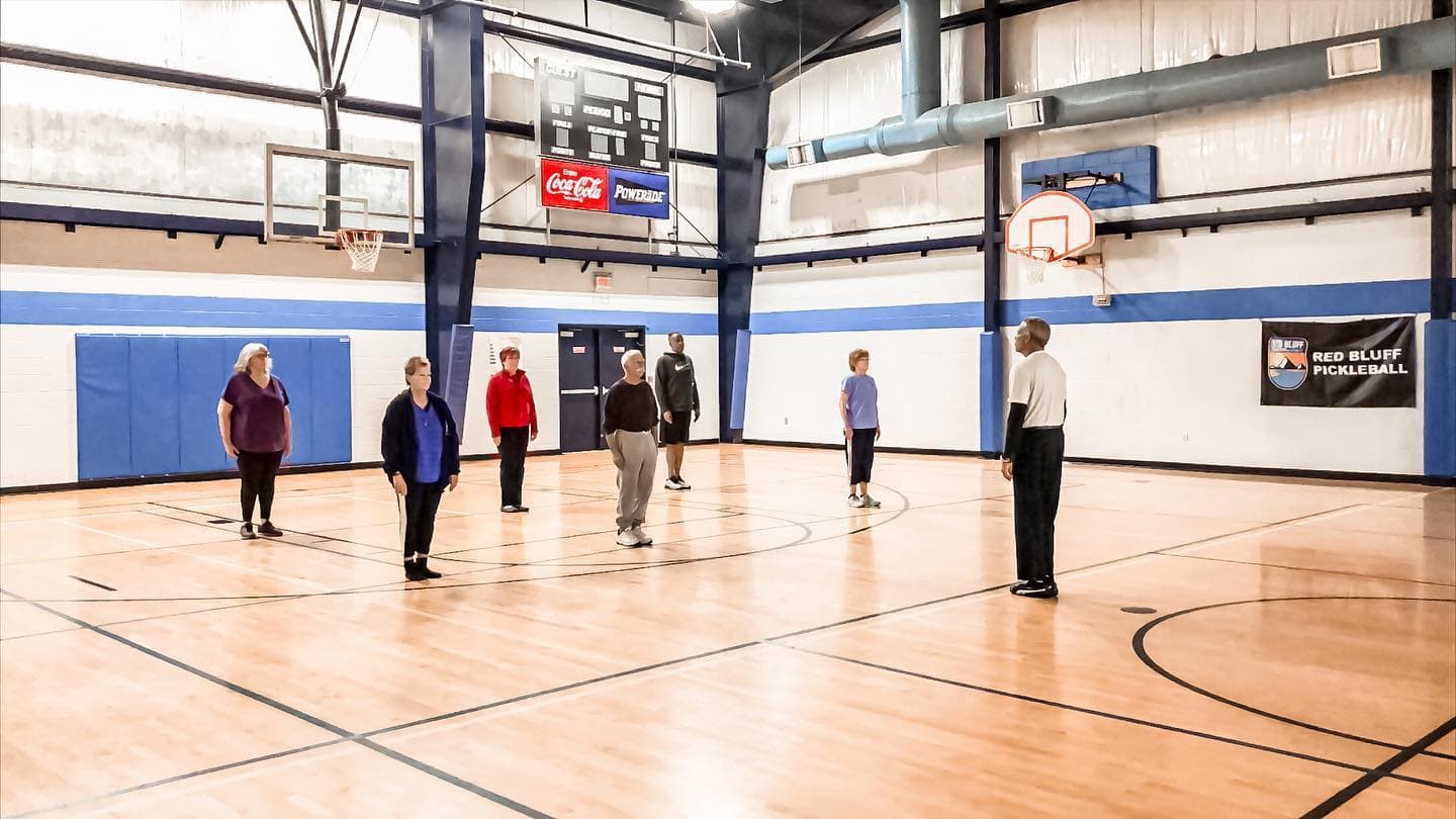 Tehama Family Fitness Center pickleball courts