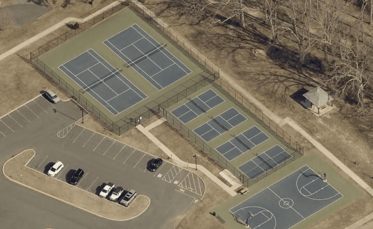 Rehoboth Beach Elementary pickleball courts