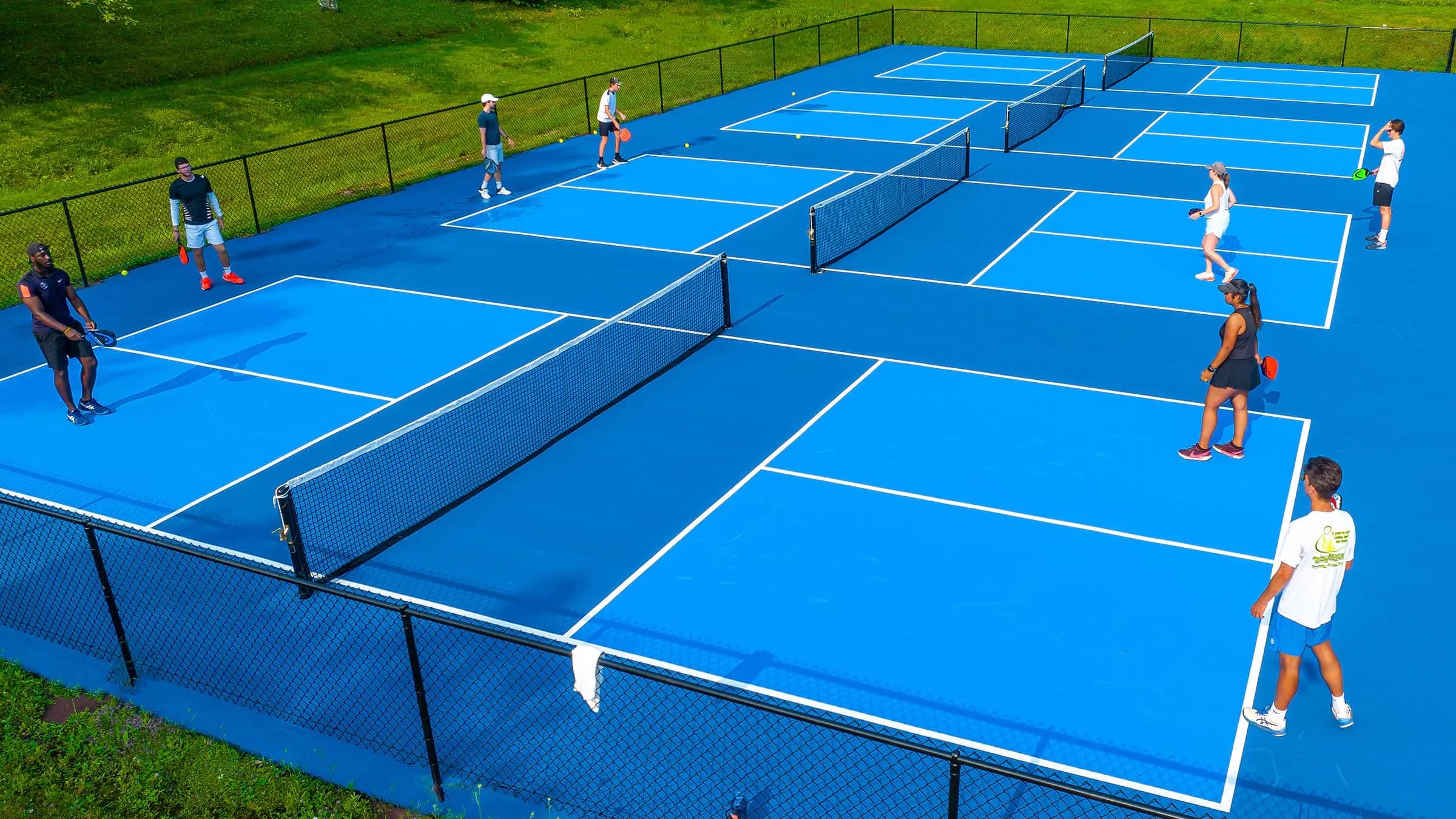 Stratton Training & Fitness Center pickleball courts