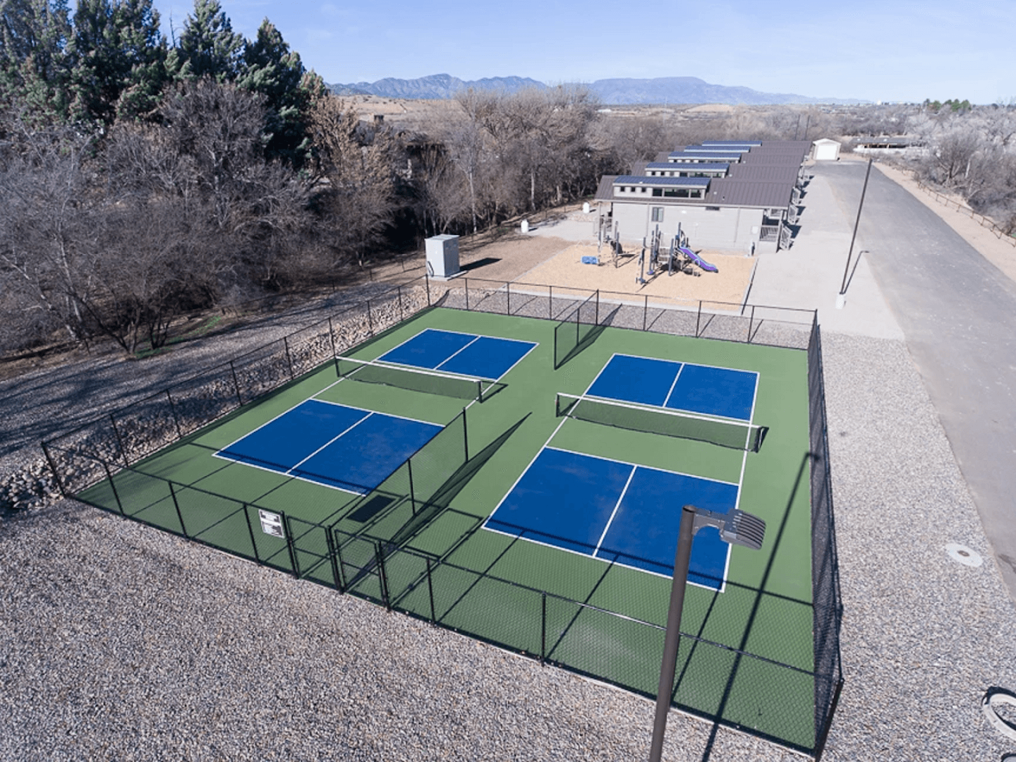 Verde Ranch RV Resort pickleball courts