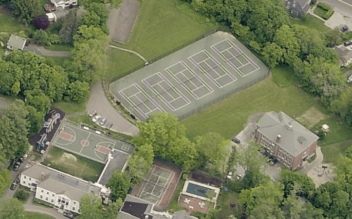 Lenox Community Center pickleball courts