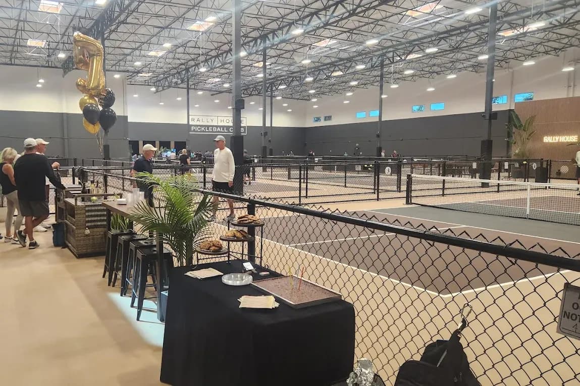 Rally Pickleball Club pickleball courts