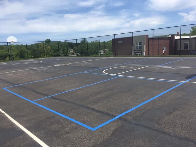 Newton Recreation Center pickleball courts