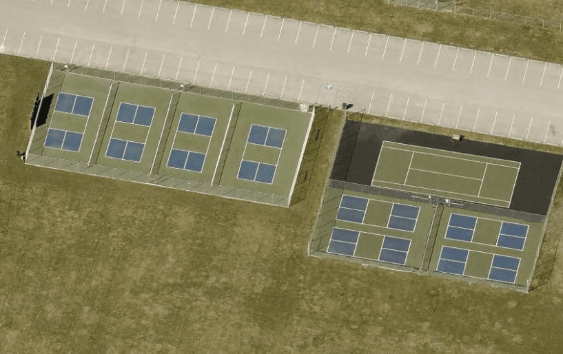 Osborn Metro Park pickleball courts