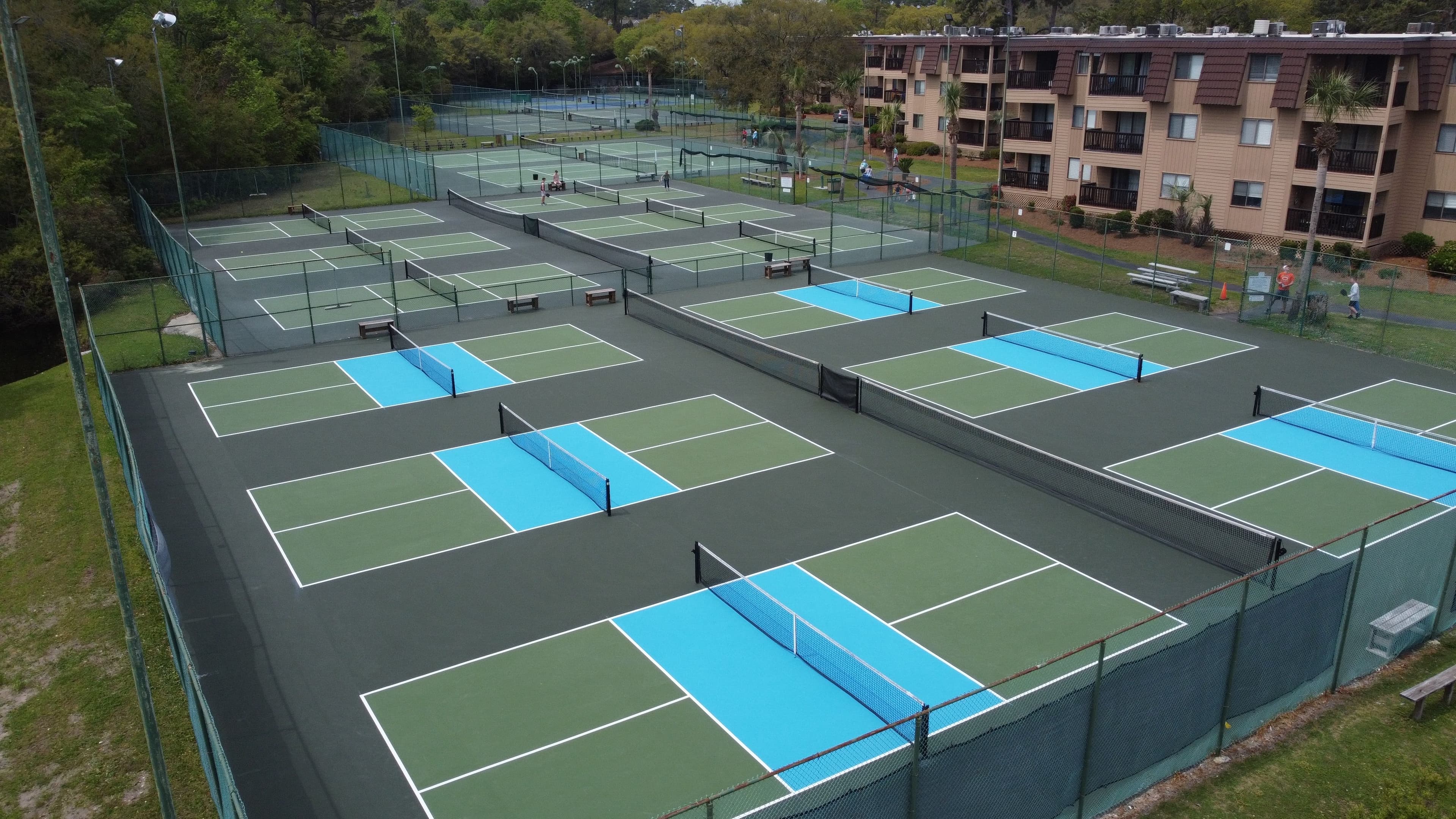 Hilton Head Beach & Tennis Resort pickleball courts