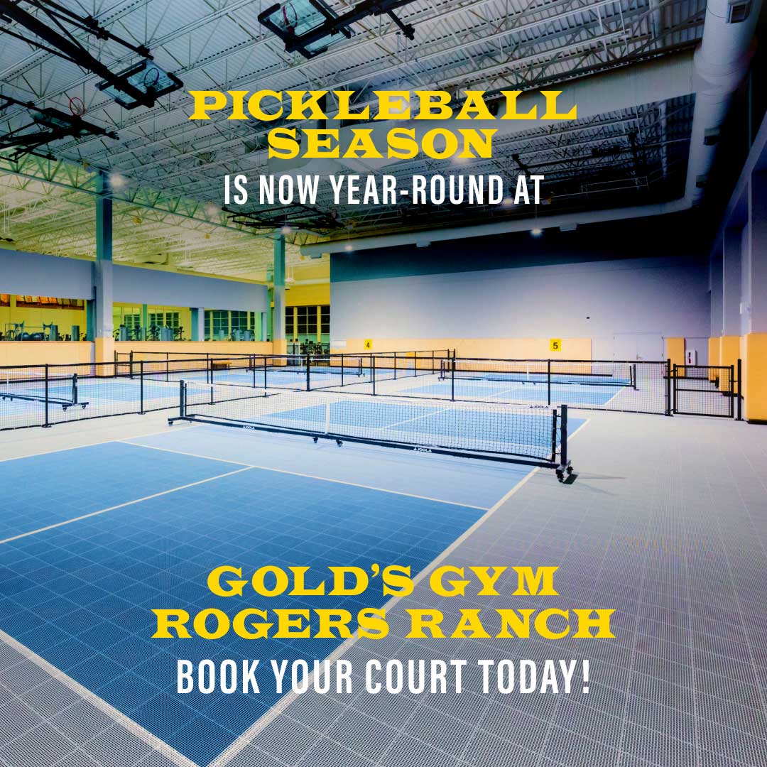 Gold's Gym - Rogers Ranch pickleball courts