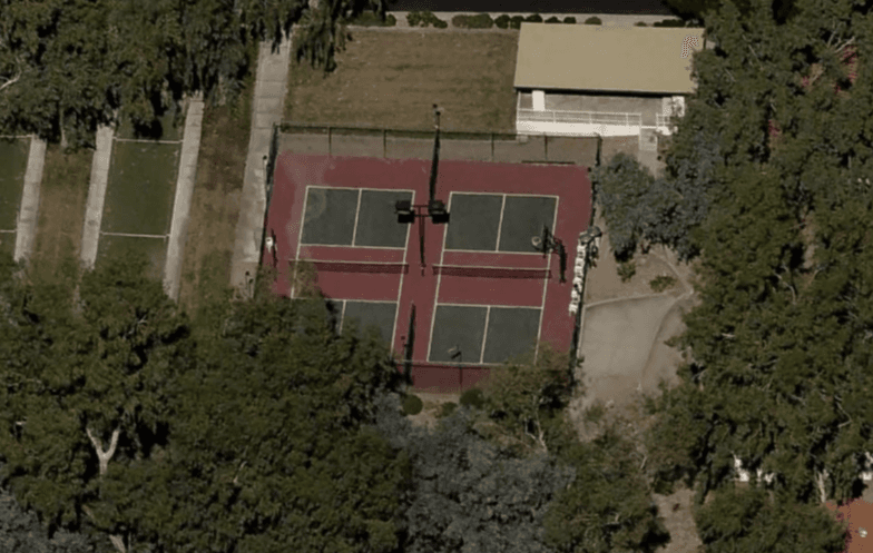 La Hacienda RV Resort pickleball courts