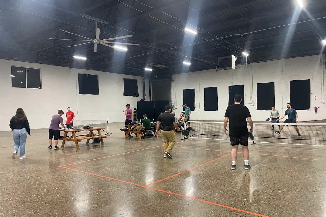 Velum Fermentation pickleball courts