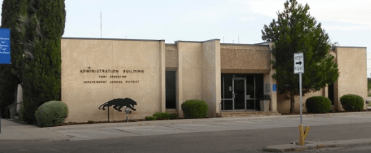 Fort Stockton Middle School pickleball courts
