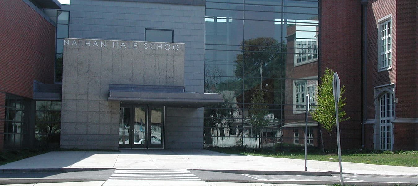 Nathan Hale School pickleball courts