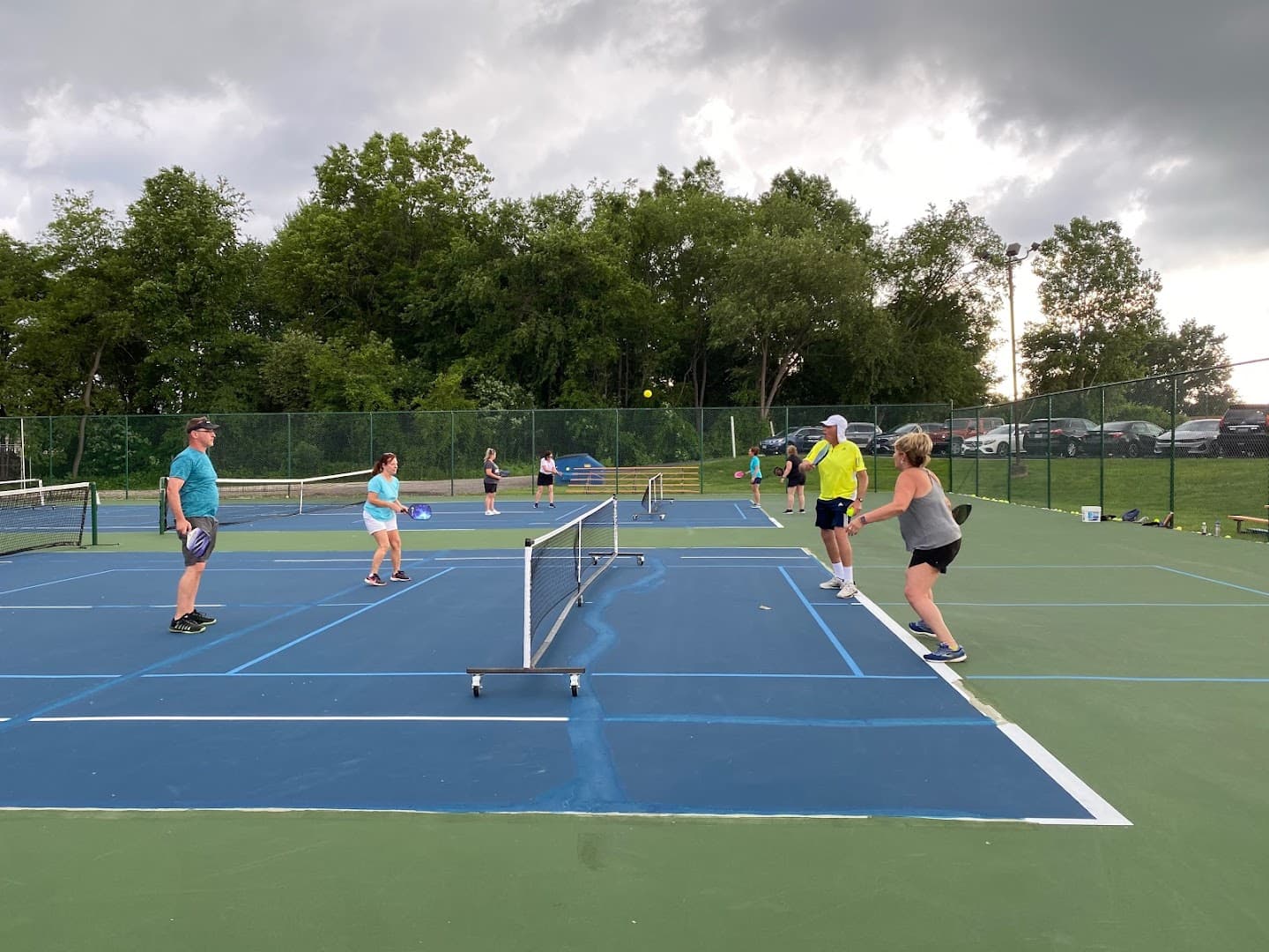 Springside Racquet and Fitness Club pickleball courts
