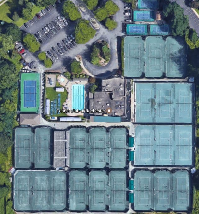 Tennis Club of Rochester pickleball courts