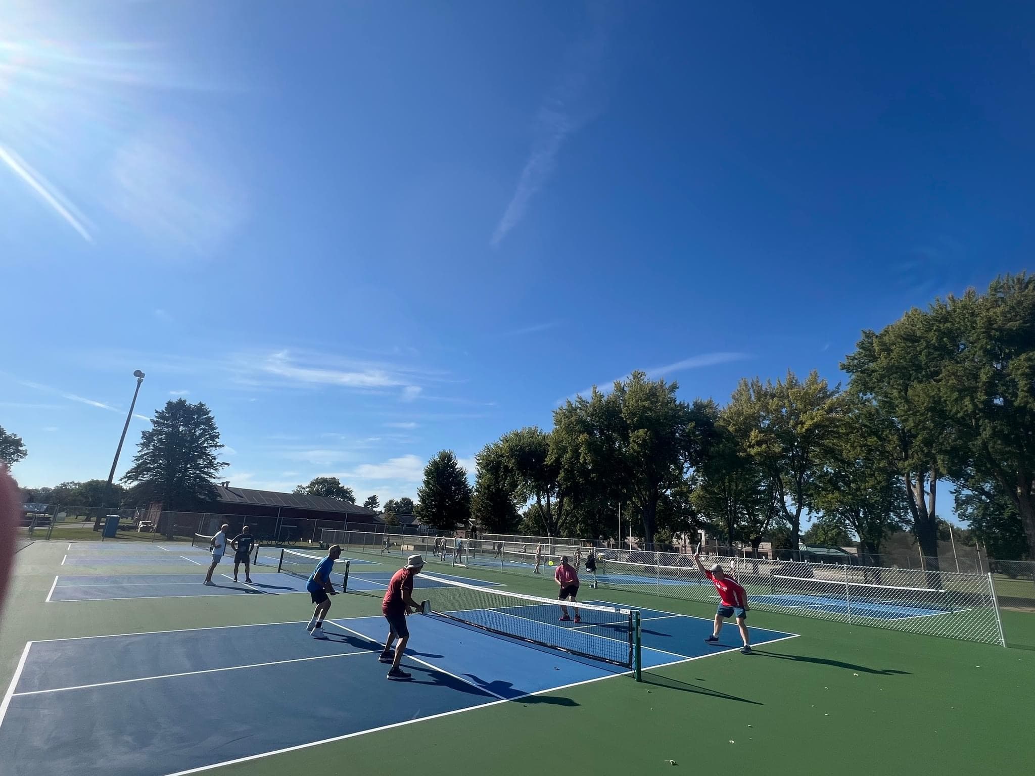 Sparta Barney Community Center pickleball courts