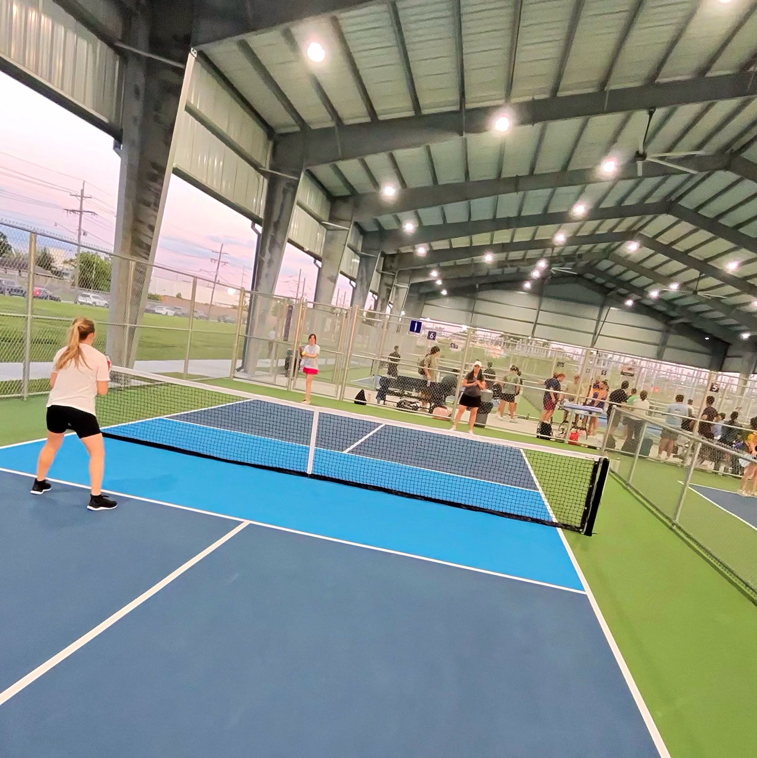 Mike Miley Playground pickleball courts