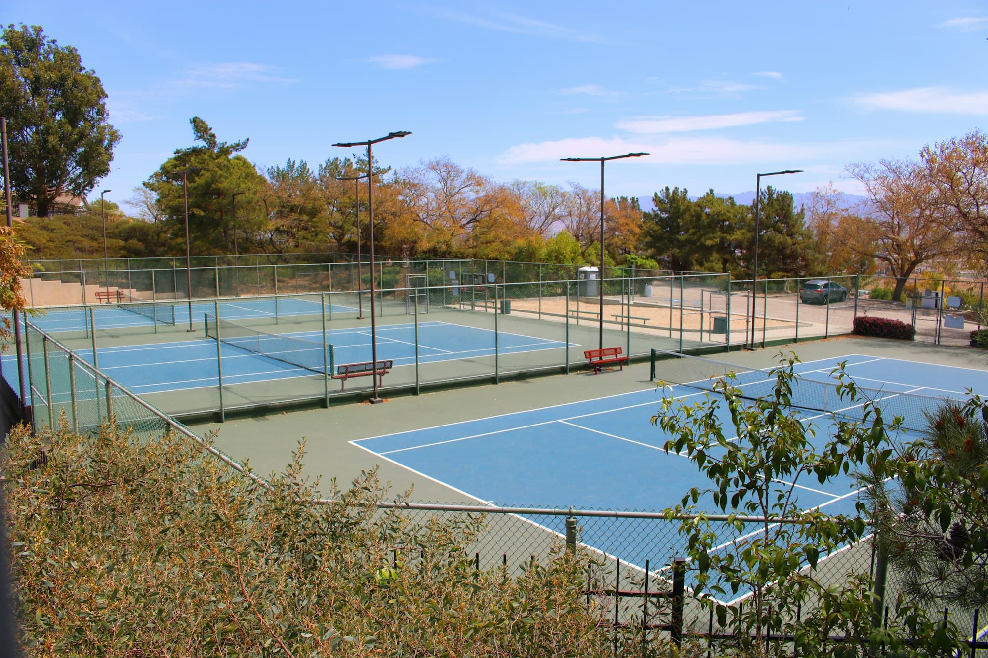 Springville Park pickleball courts