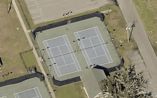 War Memorial Park pickleball courts