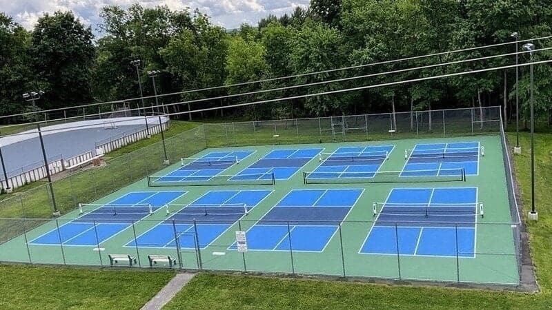 Brubaker Park pickleball courts