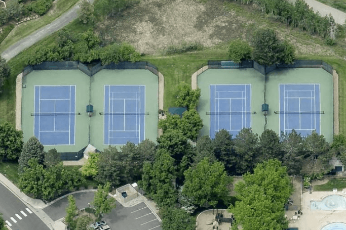 Preserve Tennis Club pickleball courts
