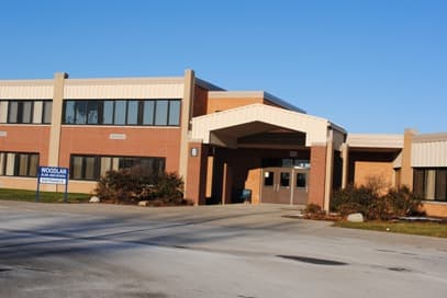 Woodland Junior/Senior High School pickleball courts