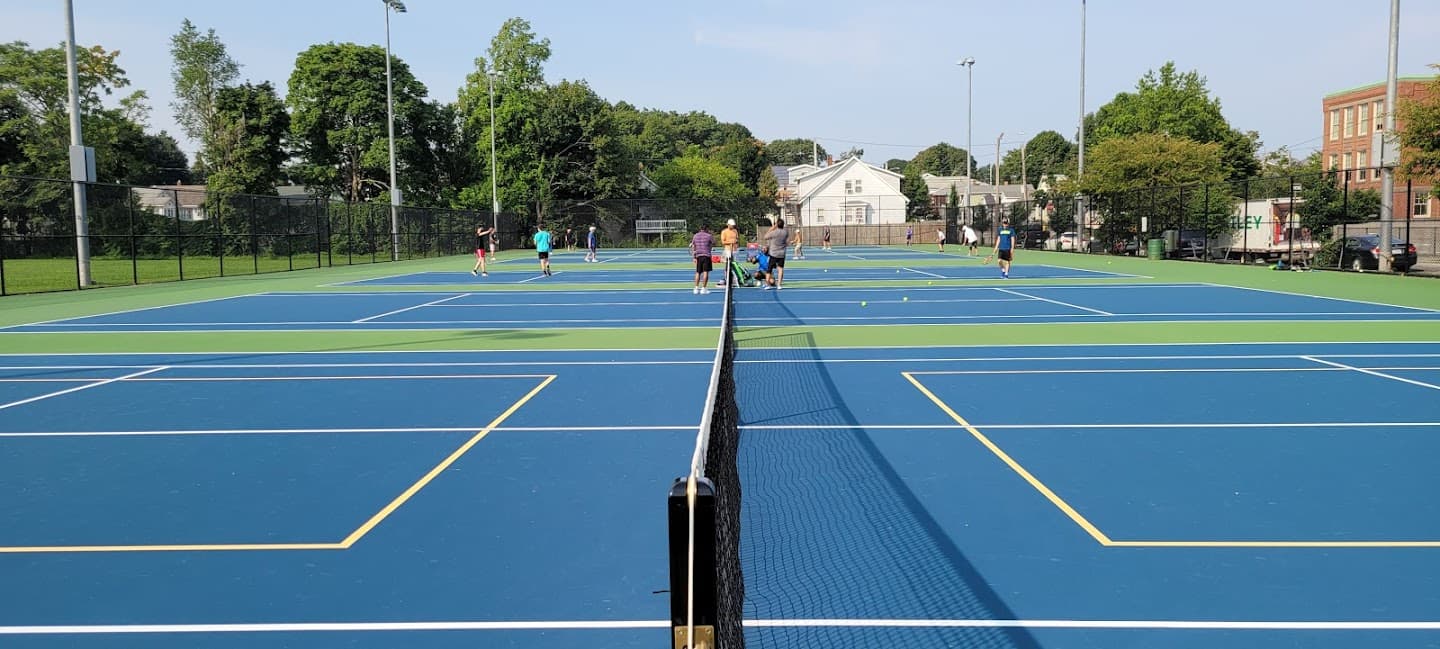 Bishop Field Tennis Courts pickleball courts