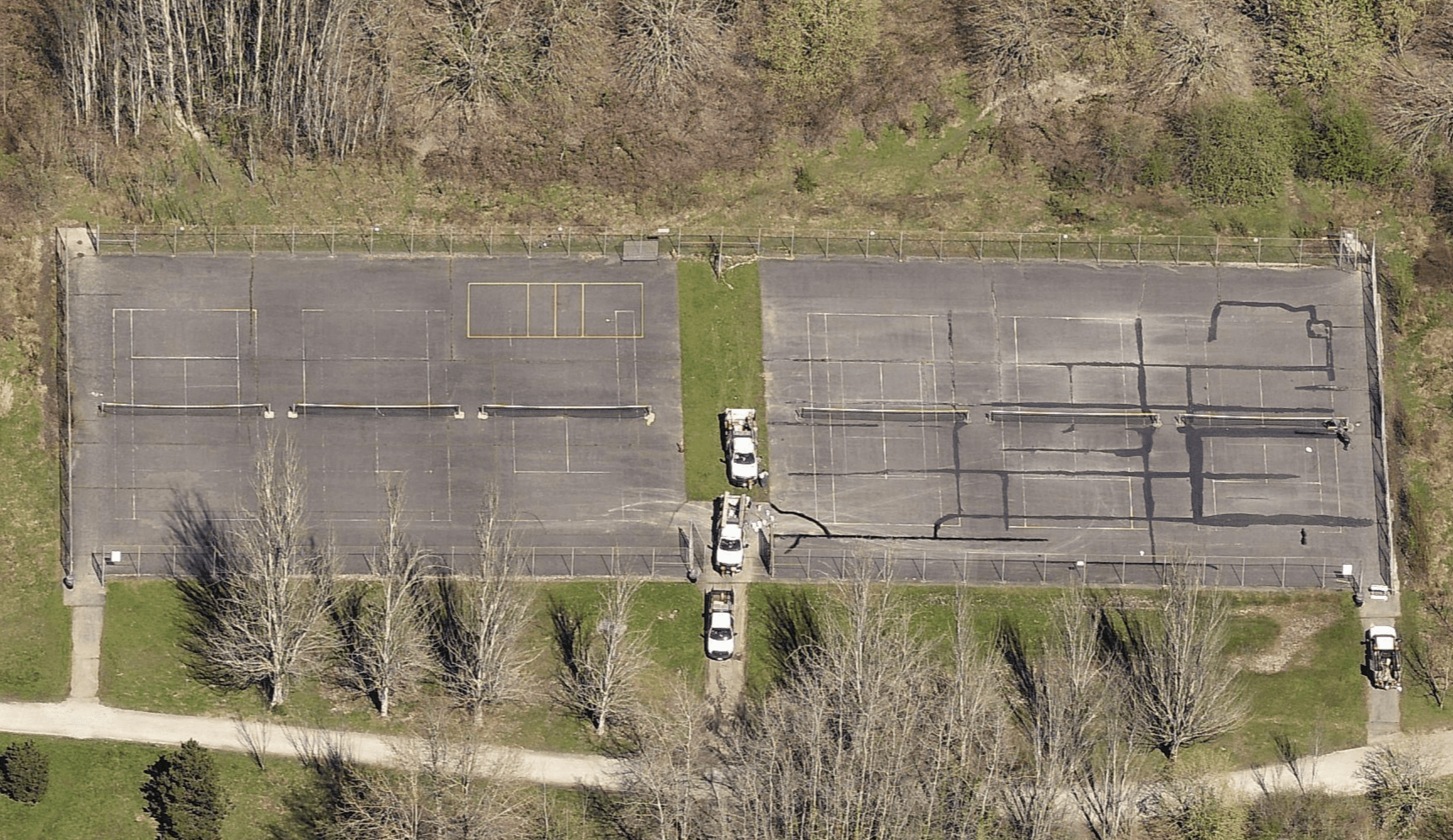 Magnuson Park Tennis Courts pickleball courts