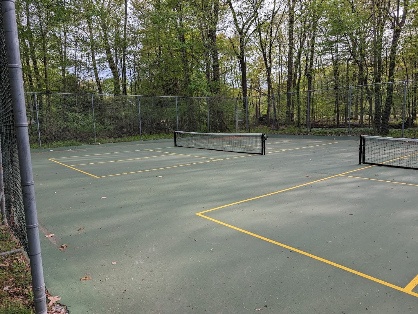 Village Green tennis court pickleball courts