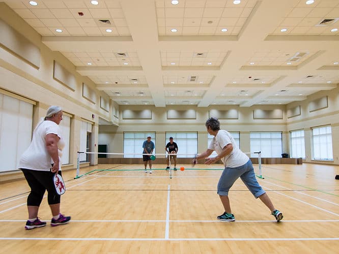 Reidsville Senior Citizens Center pickleball courts
