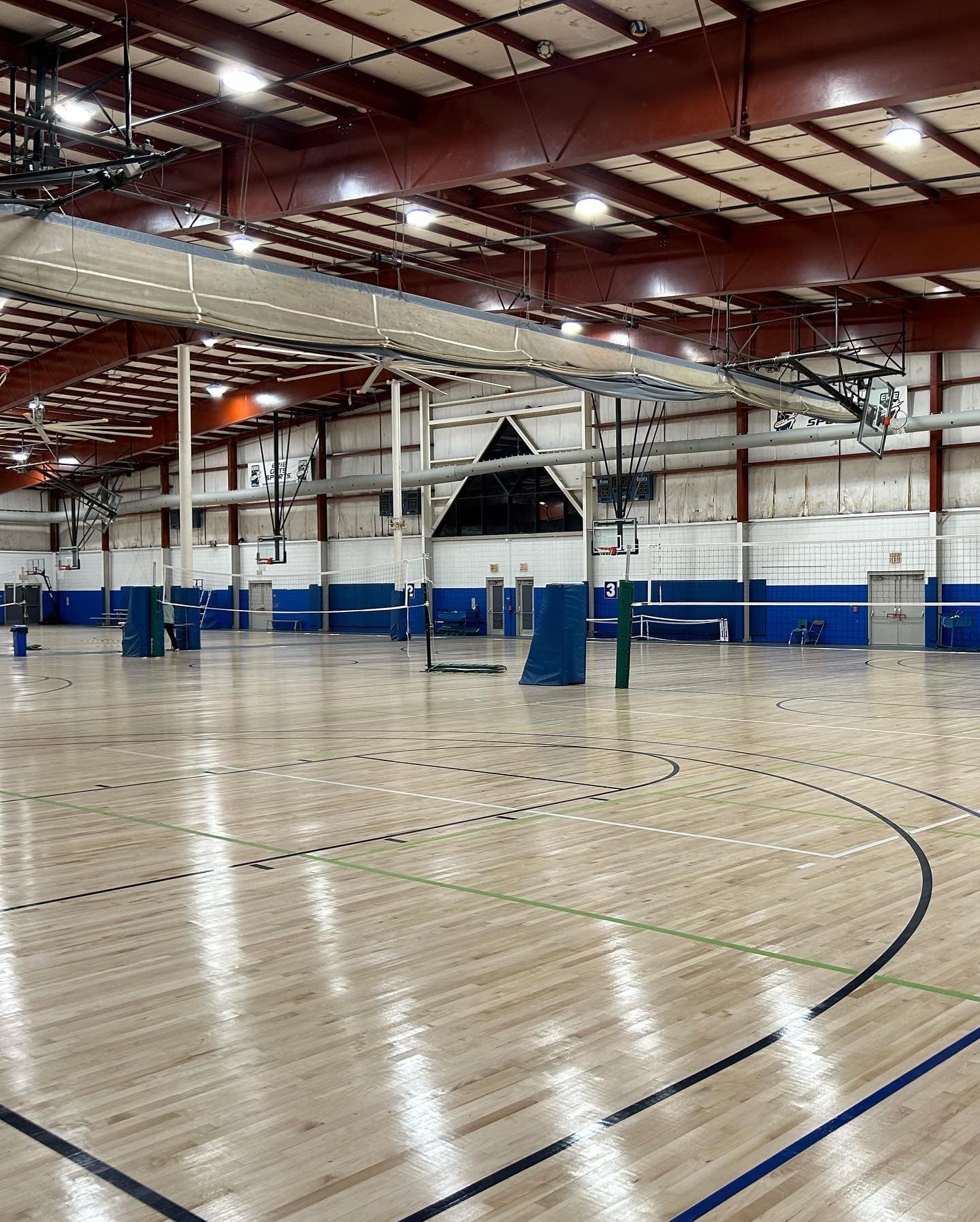 Erie Sports Center pickleball courts